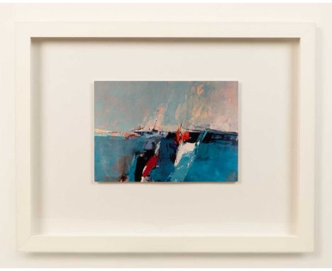 Donald Hamilton Fraser (1929 – 2009)
“Seascape Composition”
Promotional Card
14.8cm x 21cm.