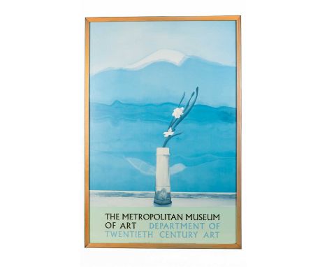 David Hockney (b.1937)
 'The Metropolitan Museum of Art, Department of Twentieth Century Art', 1981 
lithograph poster 
90cm 