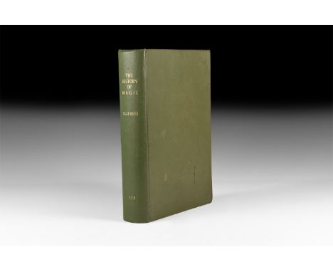 Published 1948 AD. Kurt Seligmann, The History of Magic, Pantheon, USA; hardback green cloth; profusely illustrated.  1.25 kg