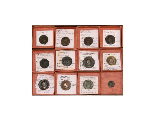 238-251 AD. Group comprising: Gordian III, provincial bronzes (6; various issues and types); Philip I, sestertius (stag); Tra