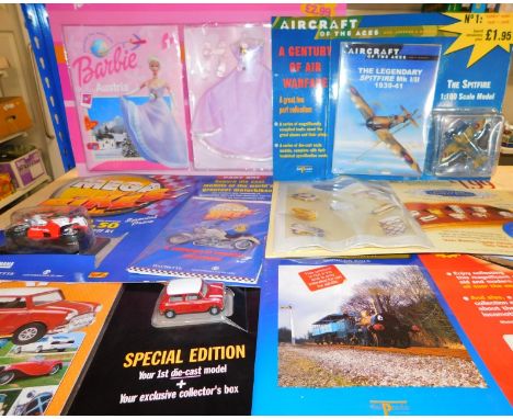 Collector's magazines, including Porcelain Trinket Boxes No. 1 bumper issue, Lord of the Rings Battle Games, Eureka, etc. (a 