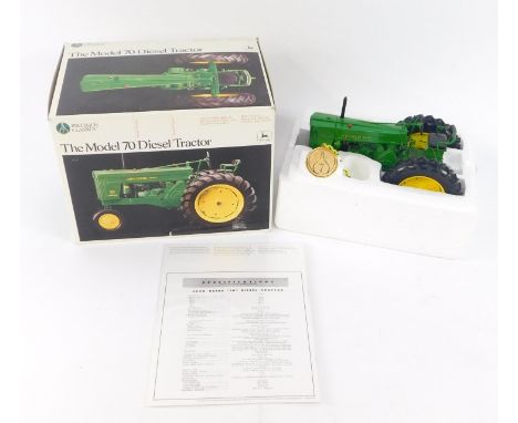 An Ertl Collectibles Precision Classics diecast model of the Model 70 diesel tractor, number 7, scale 1/16, number 5788, boxe