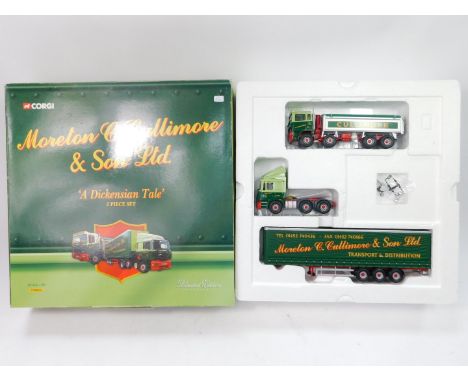 A Corgi 1:50 scale Moreton C Cullimire &amp; Son Dickensian Tale two piece lorry set, CC99154, boxed.