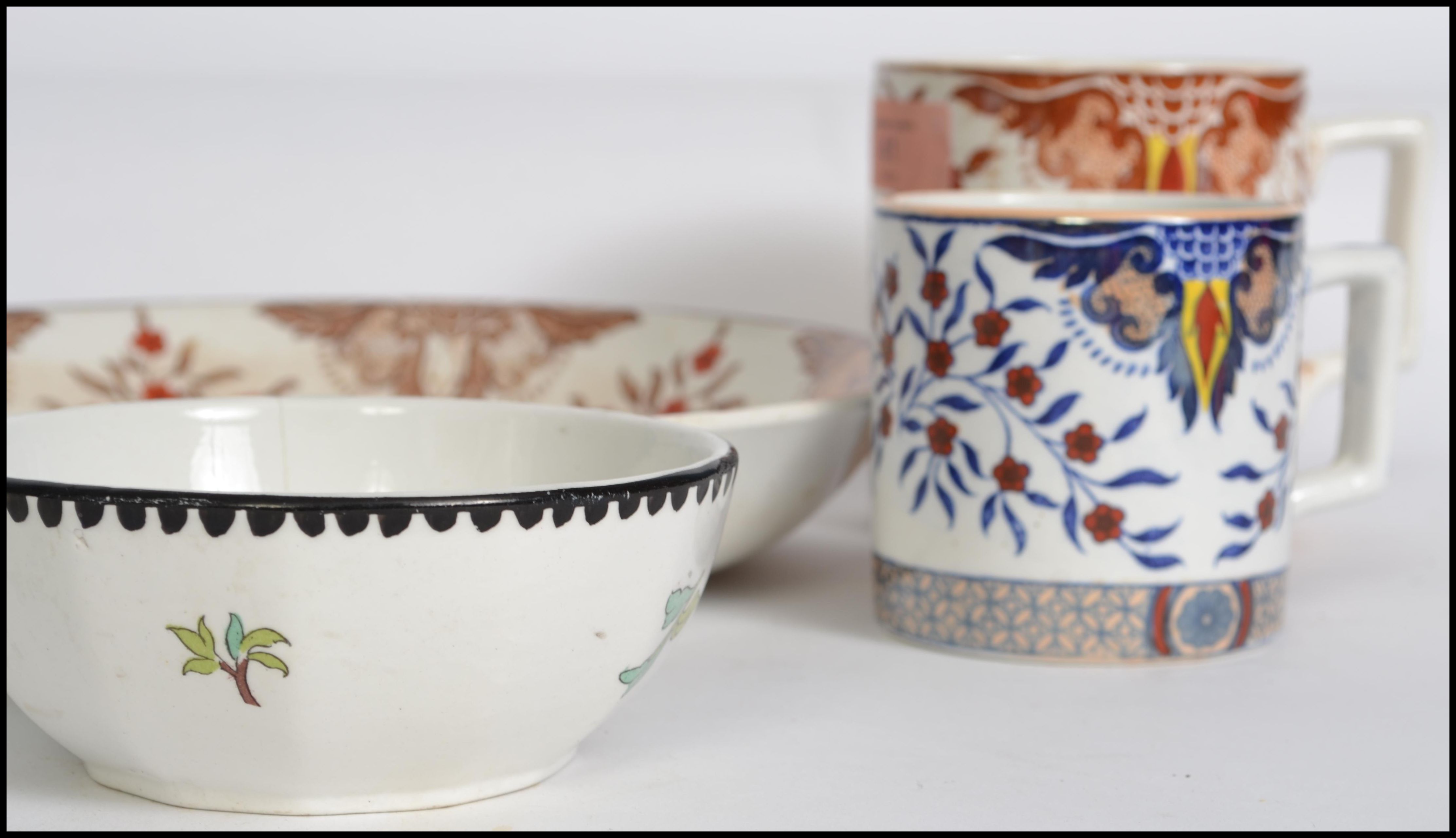 A good collection of Bristol ceramics by Pountney. To include large