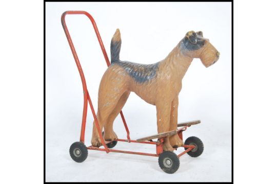 push along dog toy