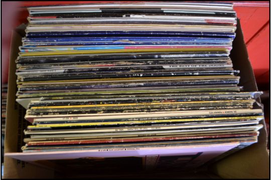 A large collection of vintage long play LP vinyl records to include ...