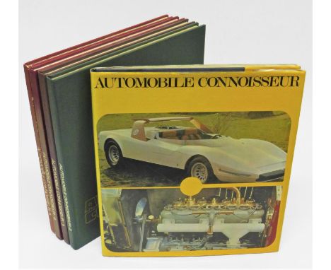 The Automobile Connoisseur.  Volumes 1 to 5, being the complete set of only 5 published. Good, clean condition, volume one co