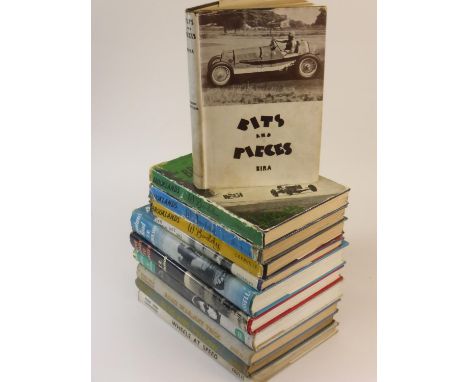Motor Racing.  Brooklands by W. Boddy, an original petit volume set, the first volume dated 1948. The 200-Mile Race, 1947 all