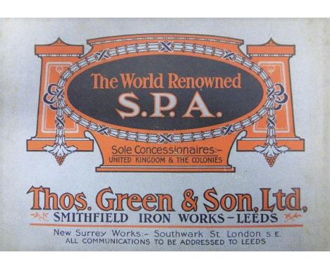 An Assortment of Brochures  and other material. Rolls-Royce 40/50ho for March 1909, heavily soiled but seemingly complete, Ar