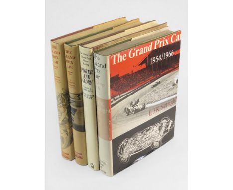 The Grand Prix Car Volume One &amp; Two by Laurence Pomeroy, a revised edition 1955, and a Volume Two 1956 edition both with 