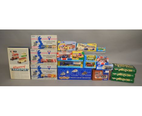 19 boxed diecast which are mostly Corgi, which includes; 33801, 06601, 97084 etc (18).