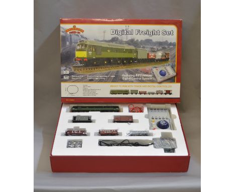 OO Gauge. A boxed Bachmann Branch-Line 30-045 'Digital Freight Set', appears VG boxed.