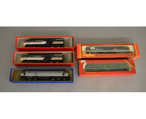 OO Gauge. 2 boxed Hornby Diesel Locomotives, R.887 Class 47 ScotRail 'Duke of Edinburgh 47 716' and a BR green late crest 'D5