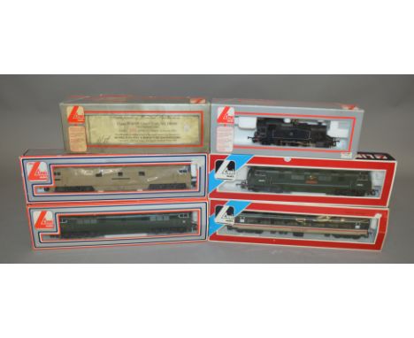 OO Gauge. 5 boxed Lima Locomotives including 2-6-2 BR black '5557', Diesels D843, D1003 and D1023 together with&nbsp; a Class