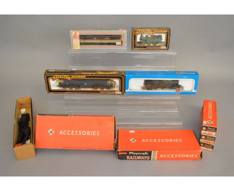 OO Gauge. 4 boxed Locomotives by Airfix, Lima and Mainline including an Airfix 2-6-2 Prairie Tank and a Mainline Class 56 Co-