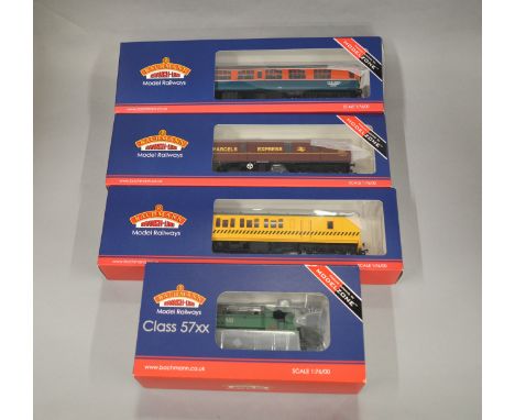 OO Gauge. A boxed Bachmann ModelZone exclusive models,&nbsp; Locomotive 32-210Y Class 57xx Pannier Tank 7754 NCB (Weathered),