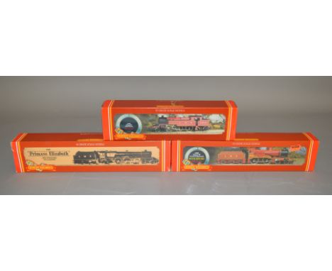 OO Gauge. 3 boxed Hornby Locomotives, R.055 LMS Class 4P 2-6-4 Tank, R.376 LMS Class 4P 4-4-0 Compound and R.832 LMS 4-6-2 'P