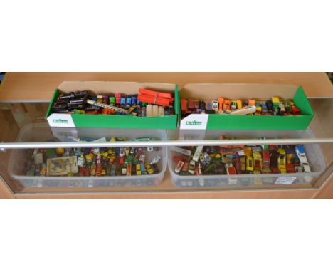 A large quantity of playworn diecast, which includes; Thomas The Tank Engine and Friends, Matchbox, Corgi etc, this lot is co