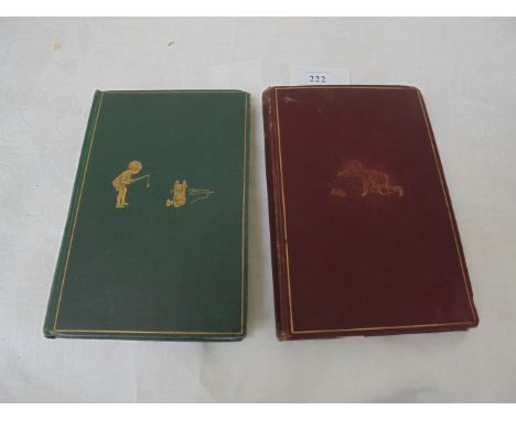 MILNE A.A. - Now We are Six, Methven, 1927, first edition, red cloth, rubbed and Winnie the Pooh (5th 1927), binding rubbed