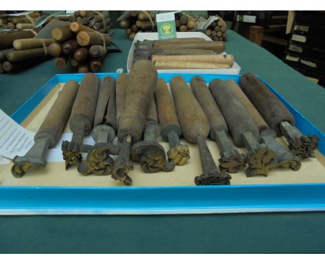 A bundle of 12 larger size tools