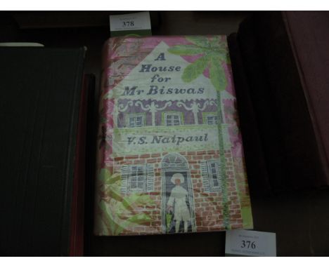 NAIPAUL, V.S. - A House for Ma Biswas, Andre Deutsch, 1961, 8vo, dust jacket, first edition, chips to top and bottom of spine