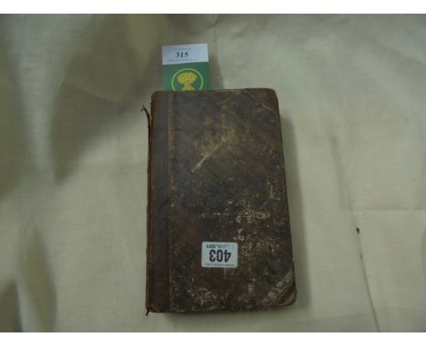 HISTORY OF STAMFORD - Stamford, John Drakard, 1822, 8vo, binding brokem, frontis, title and first leaves stained, engraved pl