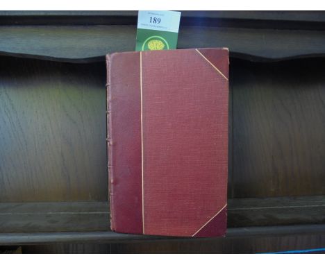 NIMROD (Apperley) - The Chase, The Turf and The Road, illustrated Henry Alken, London, Murray, 1837, 8vo, half red morocco, p