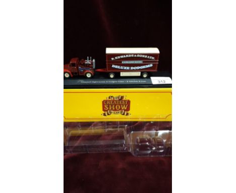 Scammel Highwayman &amp; Dodge Trailer R Edwards &amp; Sons Mint &amp; Boxed. 