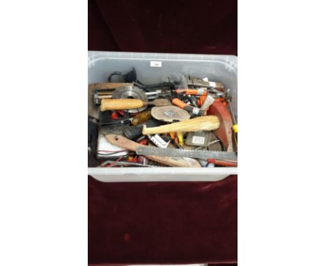 Box Of Assorted Tools 