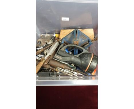 Box Of Tools and Torch 