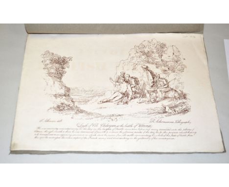 Atkinson (J.) Incidents Of British Bravery During The Late Campaigns On The Continent, No. 2, lithographs in original folio p