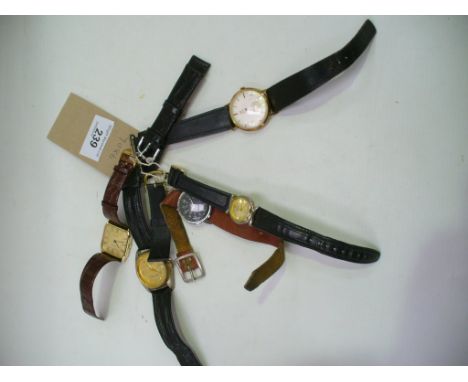 5 Assorted wristwatches, Timex, Avia and others.