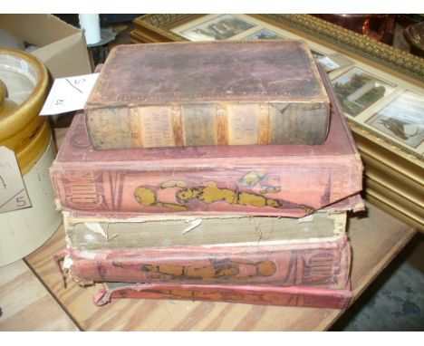 John Marius Wilson " Memoir of Field Marshall The Duke of Wellington" and 4 vintage " Chums " annuals.