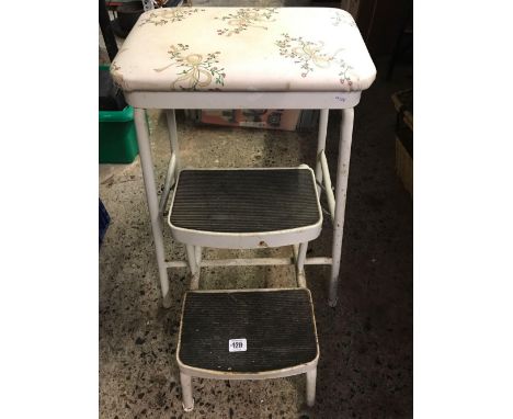 TWO STEP KITCHEN STOOL
