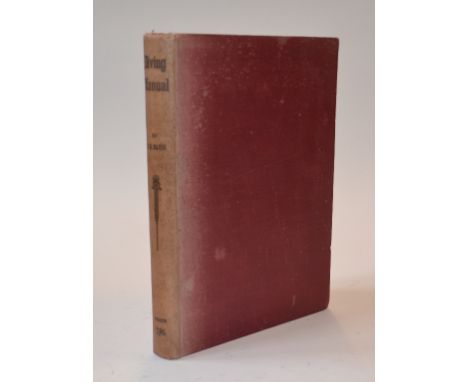 Davis (RH) A Diving Manual and Handbook of Submarine Appliances, circa 1909, illus, cloth (spine faded, spine weak)   Conditi