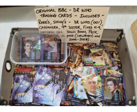 Collection of original BBC Doctor Who trading cards to include: Doctor Who (001), Ninth Doctor, Fixed K-9 etc.  (B.P. 21% + V