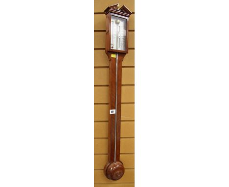 A REPRODUCTION MERCURY STICK BAROMETER