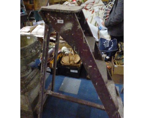 A Vintage Four Step Step Ladder 