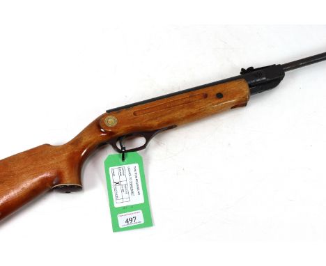 A Baikal IJ22 .177 Cal. break barrel air rifle Ser. No. X10648  NB As a post 1939 air weapon, the restrictions of the Crime R