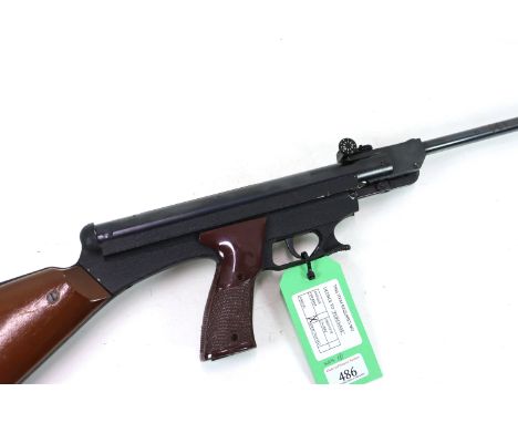 An A.S.I. "Paratrooper" .177 Cal. air rifle Ser. No. 700412 NB. As a post 1939 air weapon the restrictions of the Crime Reduc