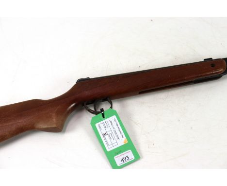 A B.S.A. .22 Cal. Meteor air rifle (in sights and AF)&nbsp; NB. As a post 1939 air weapon the restrictions of the Crime Reduc