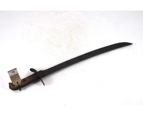 A Dutch East Indies Klewang sword (no scabbard)