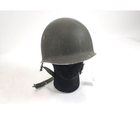 A U.S.A. WWII era army helmet