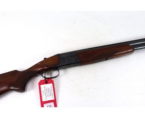 A 12 bore O/U ejector shotgun by Baikal 28&frac12;" barrels with good clean bores Ser. No. T-16049 NB This item can only be p