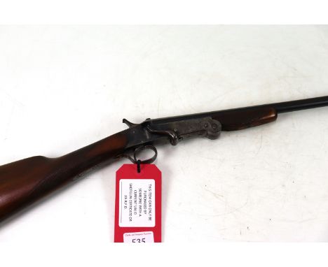 A .410 single shot folding shotgun N.V.S.N. NB This item can only be purchased by someone with a current valid shotgun certif