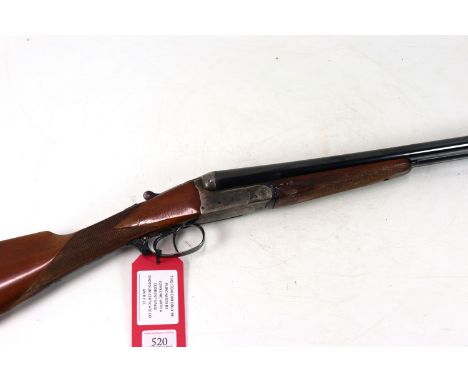 A 12 bore B.L.E. shotgun by Bernardelli with 27" barrels. having good clean bores. Ser. No. 134206 NB This item can only be p