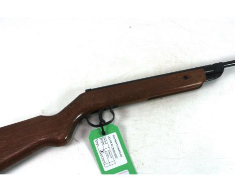An original model 23 .177 Cal. air rifle (rear sight missing) NB As a post 1939 air weapon the restrictions of the Crime Redu