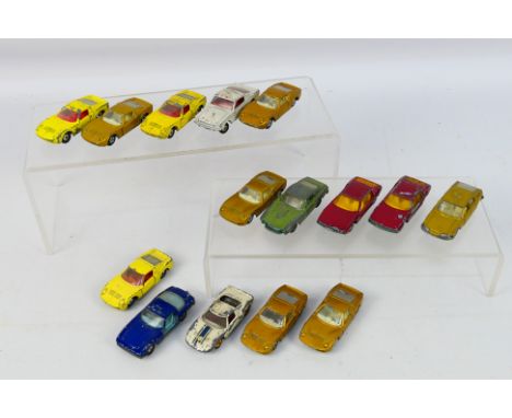 Matchbox - An unboxed collection of 15 predominately Matchbox Superfast models, including MB 33A Lamborghini Miura; MB 20A La