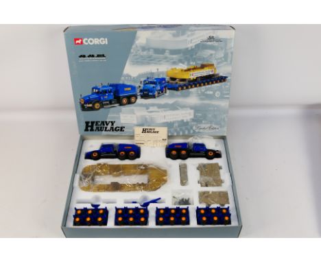 Corgi Heavy Haulage - A boxed Corgi Heavy Haulage Limited Edition #18002 'Pickfords' Scammell Contractor (x2) with Nicolas Bo