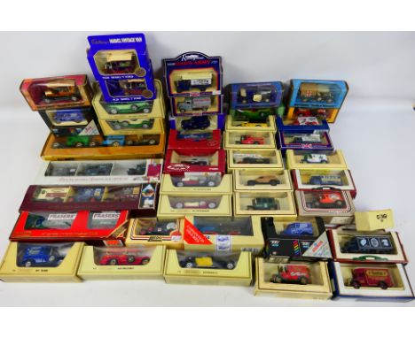 Corgi - Lledo - Matchbox Models of Yesteryear - A boxed collection of approximately 40 diecast model vehicles in various scal